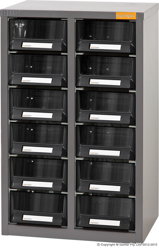 12 Drawer A6 Parts Cabinet 